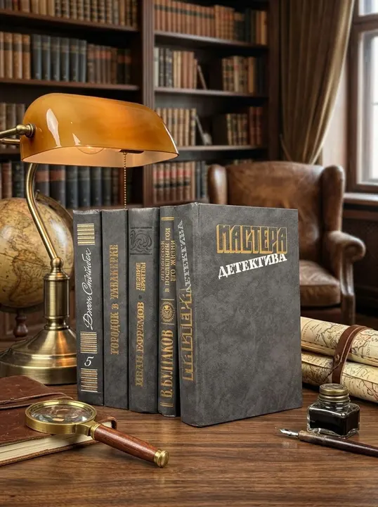 Комплект настоящих книг «Серый мрамор» для интерьера